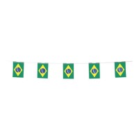 Brazil Flags Brazilian Small String Flag Banner Mini National Country World Flags Pennant Banners For Party Events Classroom Gar