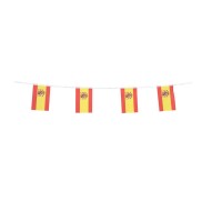 Spain Flags Spanish Small String Flag Banner Mini National Country World Flags Pennant Banners For Party Events Classroom Garden