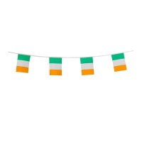 Ireland Flags Irish Small String Flag Banner Mini National Country World Flags Pennant Banners For Party Events Classroom Garden