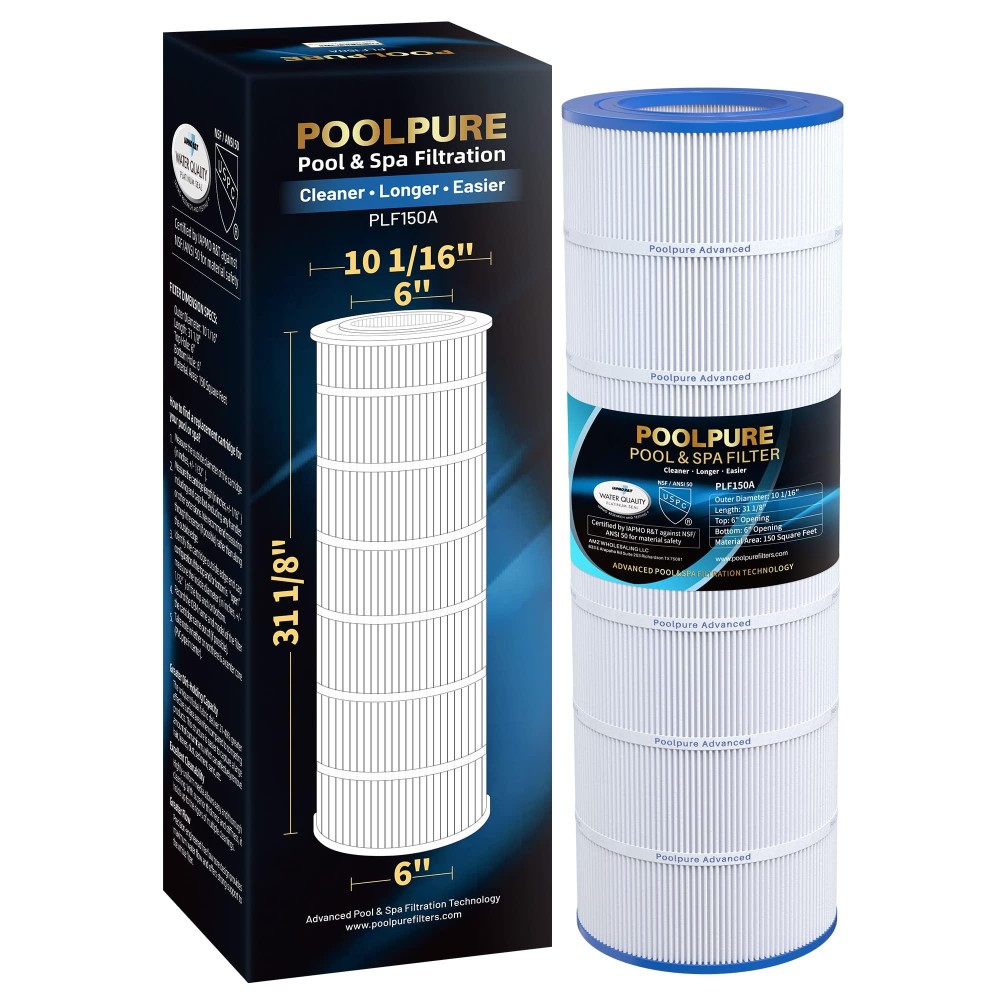 Poolpure Plf150A Pool Filter Replaces Pentair Cc150 Ccrp150 Pap150 Ultralc4 Ppc4 Ppc4M Unicel C9415 R173216 5905430