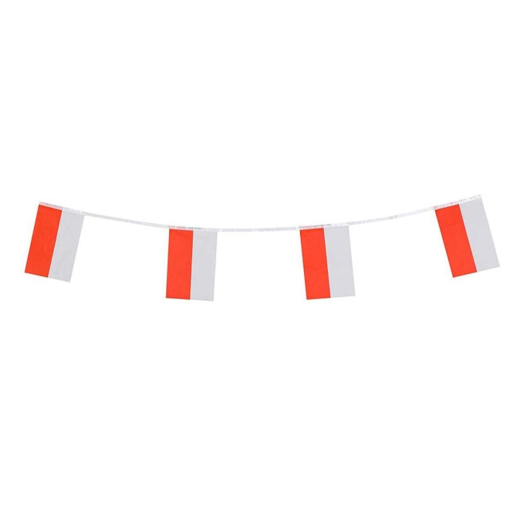 Poland Flags Polish Small String Flag Banner Mini National Country World Flags Pennant Banners For Party Events Classroom Garden