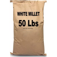 Easygo Product White Millet Wild Bird Food 50 Lb