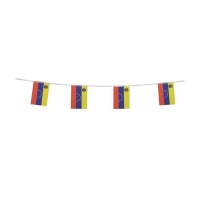 Venezuela Flags Venezuelans Small String Flag Banner Mini National Country World Flags Pennant Banners For Party Events Classroo