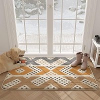 Color G Door Mats 24X36 Front Door Rugs For Entryway Indoor Non Slip Washable Entry Rugs For Inside House 2X3 Absorbent F