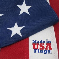 Made In Usa Flags Co Heavy Duty 6X10 American Flag Usa Flag With Premium Polymax Polyester Sewn Stripes Embroidered Star