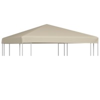 vidaXL Gazebo Top Cover 068lbm 1181x1181 Beige 44778