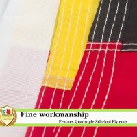 Germany Flag Heavy Duty 3X5 Ft Premium Longest Lasting Oxford Nylon German Flag The Best Deutschland Flagge Superior Triple Stit