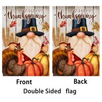 Flagmax Fall Garden Flags Thanksgiving Garden Flag Seasonal Garden Flags Set Of 12 Double Sided Burlap 12.5 X 18 Inch Halloween House Flag For Outside Fall Flag For Outdoor Decorations Thanksgiving Flags