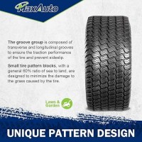 Maxauto 2 Pcs 20X8-10 Turf Saver Tire  20X8.00X10 Lawn & Garden Tire - Lrb/4Ply Tubeless