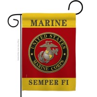 Us Marine Corps Garden Flags Home Decor Usmc Semper Fi Official Armed Forces Memorabilia Banner United State Wall Tapestry Ameri