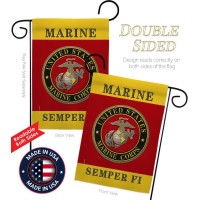 Us Marine Corps Garden Flags Home Decor Usmc Semper Fi Official Armed Forces Memorabilia Banner United State Wall Tapestry Ameri