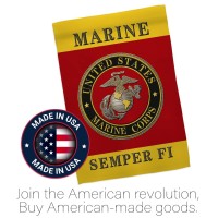 Us Marine Corps Garden Flags Home Decor Usmc Semper Fi Official Armed Forces Memorabilia Banner United State Wall Tapestry Ameri