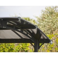 Palram Canopia Arcadia 6400 Carport 12 X 21 Bronzegray