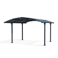 Palram Canopia Arcadia 4300 Carport 12 X 14 Bronzegray