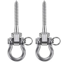 Benelabel Heavy Duty Swing Hangers Set Of 2 Stainless Steel Screw Brackets For Indoor Outdoor Hanging Chairs Swings Hammoc