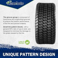 Maxauto 2Pcs 23X10.50-12 Turf Tires Lawn Mower Golf Cart Garden Tire 4Pr P332