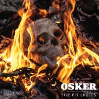 Osker Ceramic Fireproof Fire Pit Skull Log For Bonfire Campfire Fireplace Firepit Halloween Decor For Gas Propane Or Wo