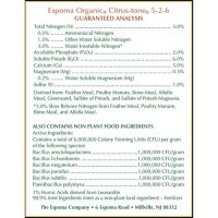 Espoma Organic Citrustone 526 Natural Organic Fertilizer And Plant Food For All Citrus Fruit Nut Avocado Trees 18 Lb