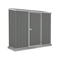 Absco 7 X 3 Space Saver Metal Storage Shed