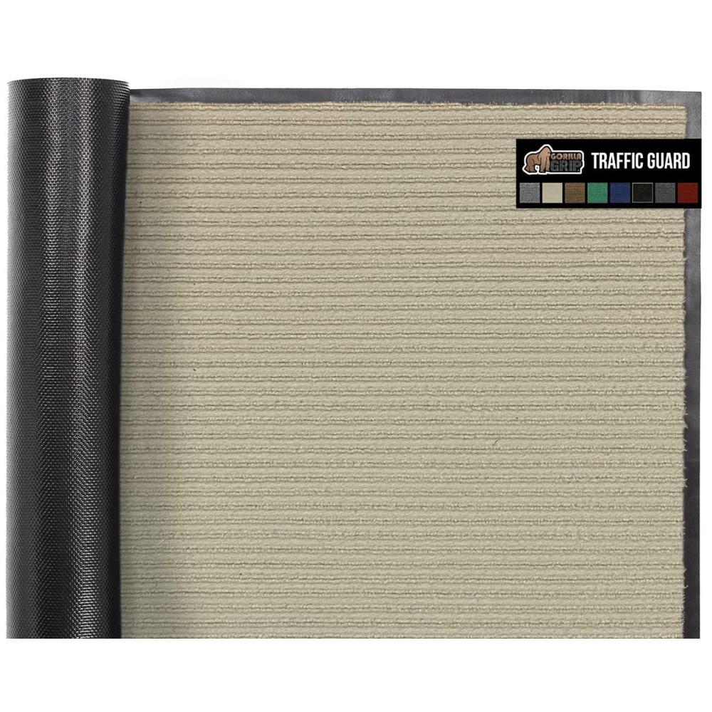 Gorilla Grip Waterproof Heavy Duty Traffic Guard Doormat Stain And Fade Resistant Indoor Outdoor Durable Rubber Low Profile D