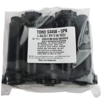 Toro 53458 5Pack 570 Series 4 15 Half Nozzle Popup Sprinkler Black