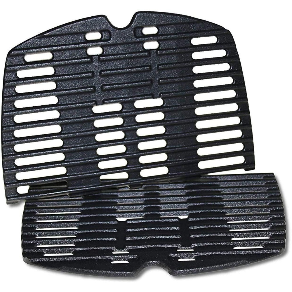 Ggc 7644 7582 Grill Grates For Weber Q100 Q1000 Q120 Q1200 Q1400 Gas Grills 17 X 127 Cast Iron Cooking Grates For Weber 50