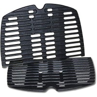 Ggc 7644 7582 Grill Grates For Weber Q100 Q1000 Q120 Q1200 Q1400 Gas Grills 17 X 127 Cast Iron Cooking Grates For Weber 50