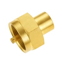 Hooshing 1Lb Propane Gas Bottle Refill Adapter With 14 Npt Female Thread Soild Brass Fitting