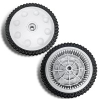 2Pcs Front Drive Wheels Replaces Mtd Troybilt Cub Cadet 73404018C 73404018A 73404018B 73404018B 12Av569Q597