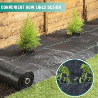 Snail 3Ft X 100Ft Weed Barrier Landscape Fabric Premium 5Oz Pro Heavy Duty Ground Cover Anti-Weed Gardening Mat High Permeability Easy Setup Commercial Outdoor Weed Mat