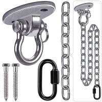 Benelabel Heavy Duty Swing Hanger With Chain And Screws Hammock Chair Hanging Kit For Indoor Outdoor Use 1000 Lb Capacity