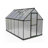 Palram Canopia Hg5010G 6 X 10 Ft Mythos Hobby Greenhouse Green