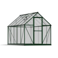 Palram Canopia Hg5010G 6 X 10 Ft Mythos Hobby Greenhouse Green