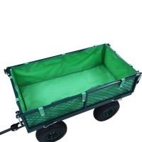 vidaXL Garden Cart Liner Green Fabric 145728