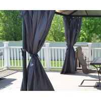 Palram Canopia Milano 4300Martinique 5000 Gazebo Curtain Set 6 Piece