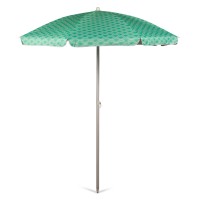 Oniva Outdoor Canopy Sunshade Beach Umbrella 55 Small Patio Umbrella Beach Chair Umbrella Mermaid Teal