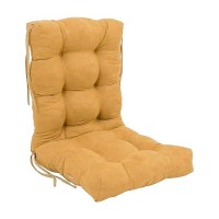 Blazing Needles 18 38-Inch Microsuede Seat/Back Tufted Chair Cushion, 18