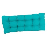 Blazing Needles Twill Tufted Bench Cushion, 51