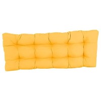 Blazing Needles Twill Tufted Bench Cushion, 51