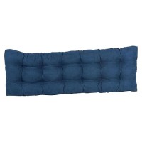 Blazing Needles Microsuede Tufted Bench Cushion, 60