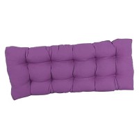 Blazing Needles Twill Tufted Bench Cushion, 46