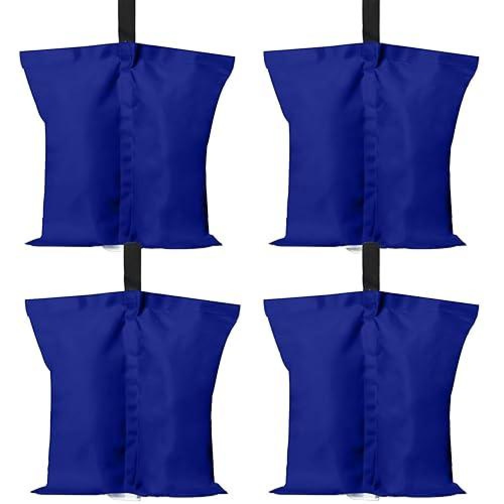 Abccanopy Canopy Weights 150 Lbs Tent Sand Bags 4Pcspack Blue