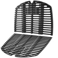 Ggc 7645 7583 Grill Grates For Weber Q200 Q220 Q2000 Q2400 Q260 Gas Grills 153 X 215 Cast Iron Cooking Grates For Weber 3