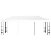 vidaXL Gazebo Marquee 2362x1181 White 47957