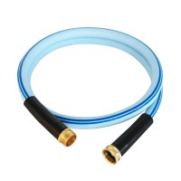 Atlantic Heavy Duty Garden Hose 58 Inch X 6 Foot Blue Color Short Connection Leader Hose With Malefemale Connectors 6Ft