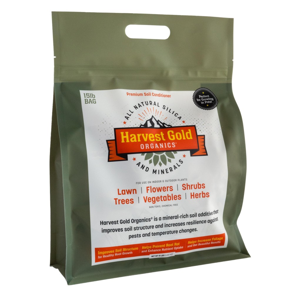 Harvest Gold Organics Premium Soil Conditioner 15lb Bag
