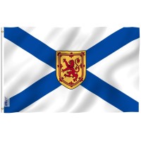 Anley Fly Breeze 3X5 Foot Nova Scotia Flag Vivid Color And Fade Proof Canadian Province Of Nova Scotia Flags With Brass Grom