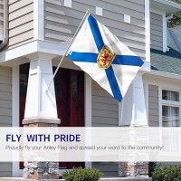 Anley Fly Breeze 3X5 Foot Nova Scotia Flag Vivid Color And Fade Proof Canadian Province Of Nova Scotia Flags With Brass Grom