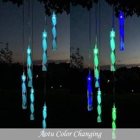 Solar Chimes Birthday Gifts For Mom Unique Gifts For Women Grandma Garden Decorations Color Change Solar Light Acrylic