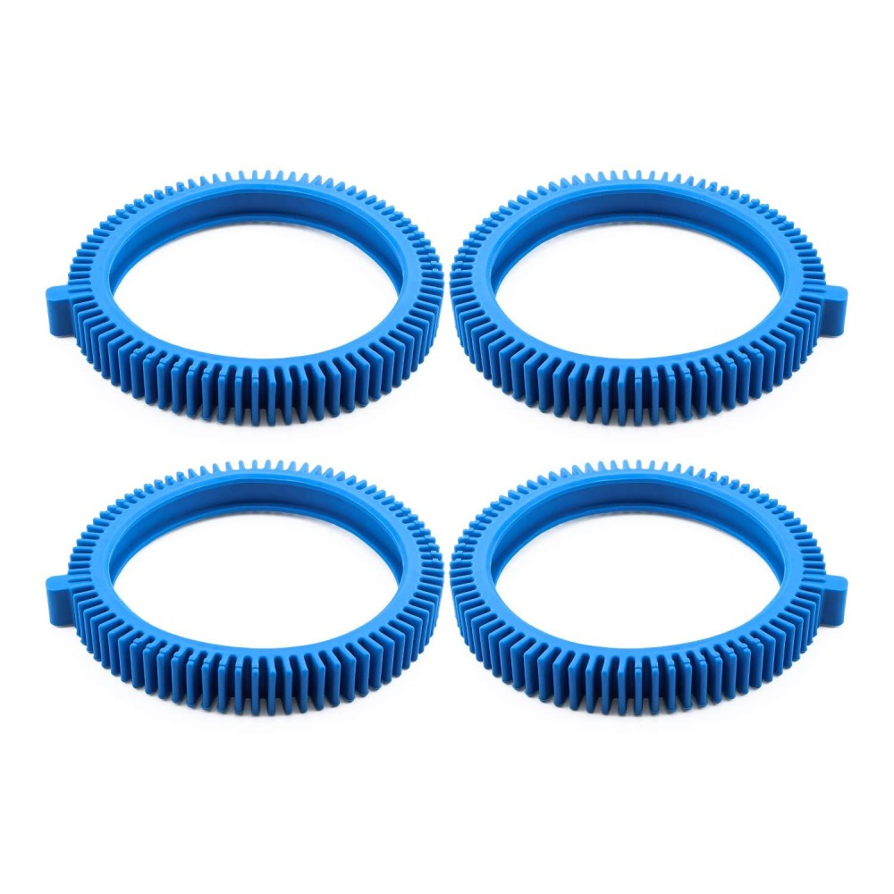 Funmit 896584000143 Blue Front Tire Kit With Super Hump Replacement For Haywood Poolvergnuegen Select Pool Cleaners And Perfect